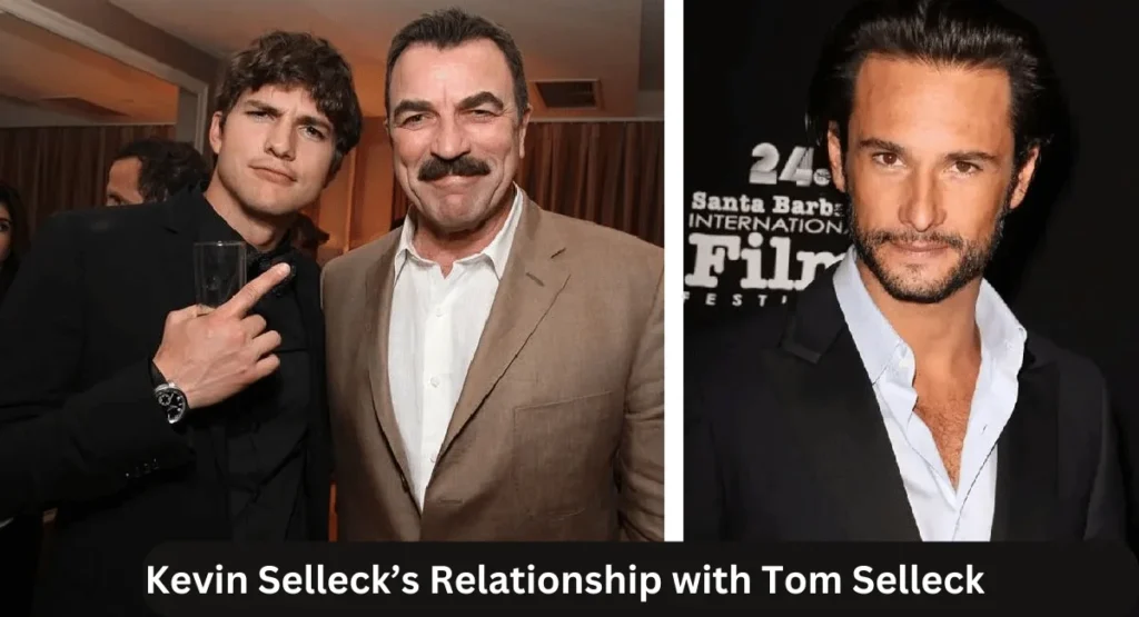 this image shown in Kevin Selleck’s Relationship with Tom Selleck